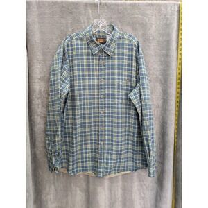 Men's Flannel Shirt XL Plaid Casual‎ Workwear